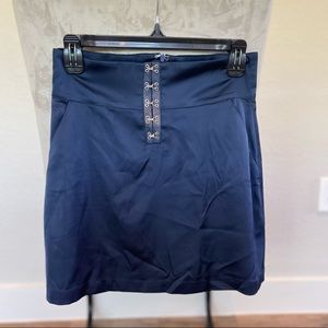 Boutique velvet skirt